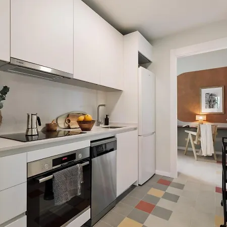 Nal - 2 Bedrooms, Office And Balcony In Eixample Dreta * 바르셀로나